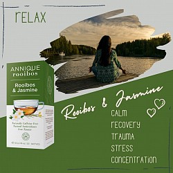 Rooibos & Jasmine Tea- Relax