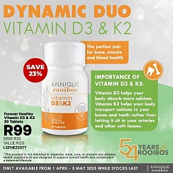 Dynamic Duo-Vitamin D3 & K2