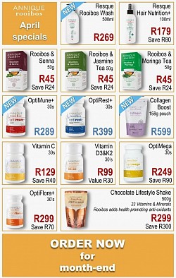 April Specials